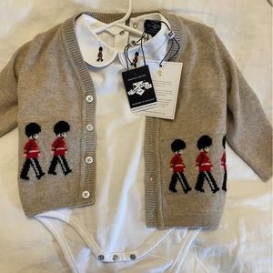 Trotters London Guardsman Baby Christmas Outfit